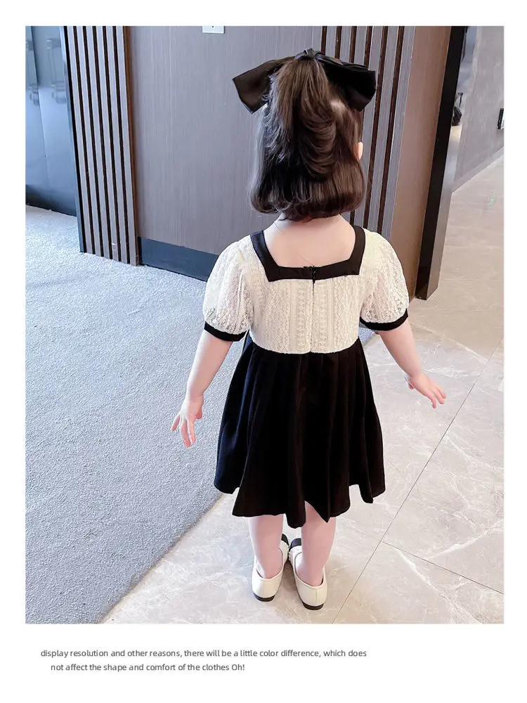 

Girls Little Fragrant Dress 2021 New Korean Style Babys Summer Dress Children's Fashion Princess Dress