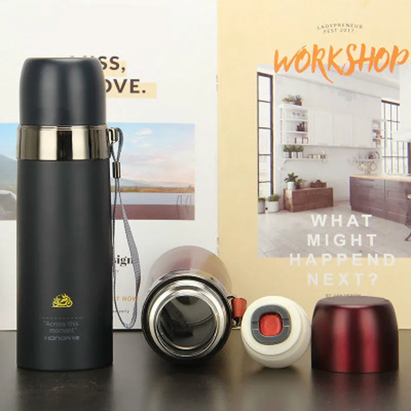 Термосы из нержавеющей стали с двойными стенками 450 мл | Дом и сад