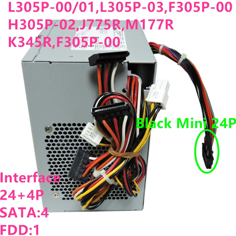 Новый оригинальный блок питания для ноутбука Dell OptiPlex GX980 760 780 305W Питание L305P-00 L305P-03
