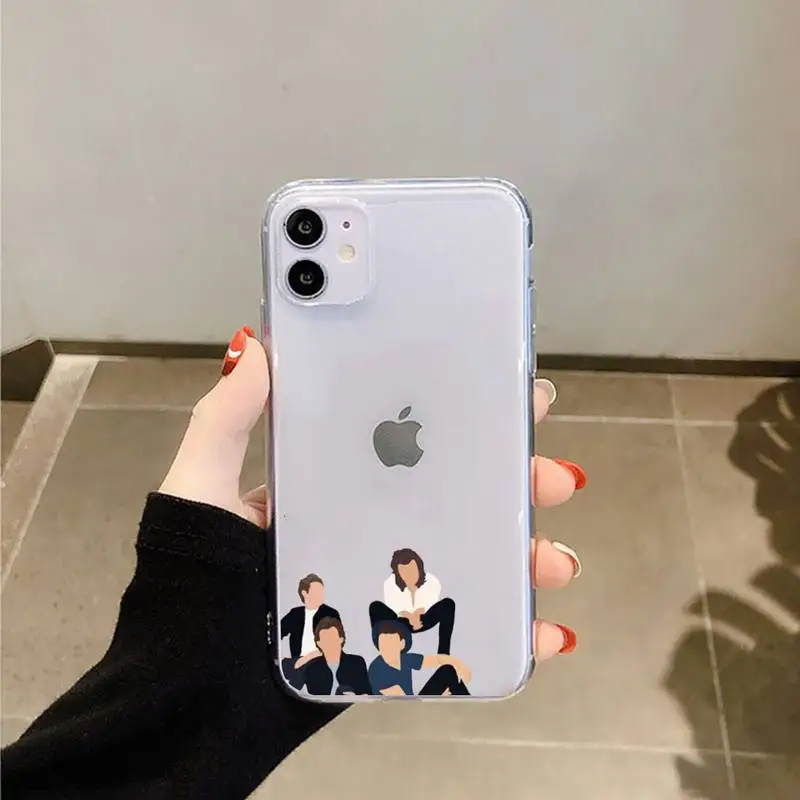 

One Direction Louis Tomlinson Phone Case Transparent for iPhone 6 7 8 11 12 s mini pro X XS XR MAX Plus