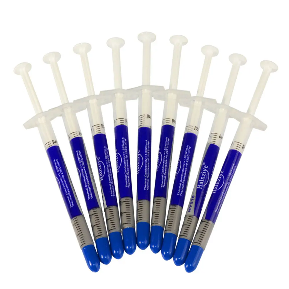 10 шт./лот Теплопроводящая паста термопаста охладители высокой