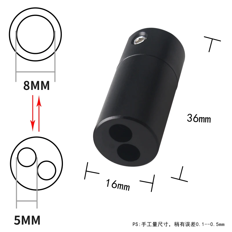 1 шт. HiFi аудио алюминиевый сплав динамик банан RCA Штекер кабель разделитель