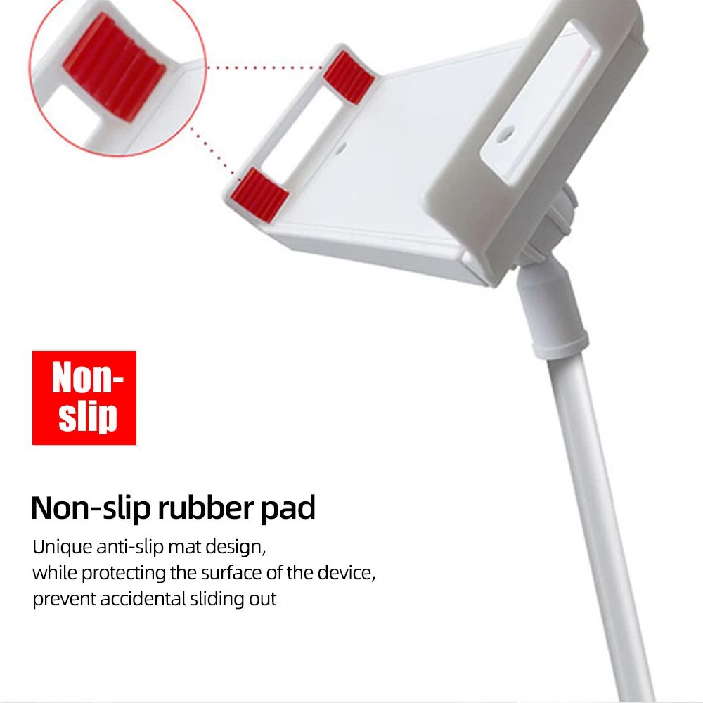 

!ACCEZZ Phone Lazy Holder Flexible 360 Clip For ipad Mini Tablet Mobile Cell Phone Holder Bed Desktop Mount Long Arm Stand Stand