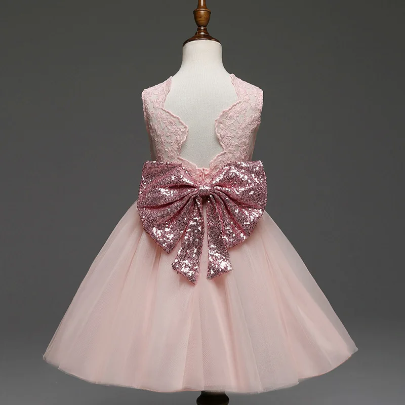 Нарядное платье для маленьких девочек красные платья малышей женское вечернее