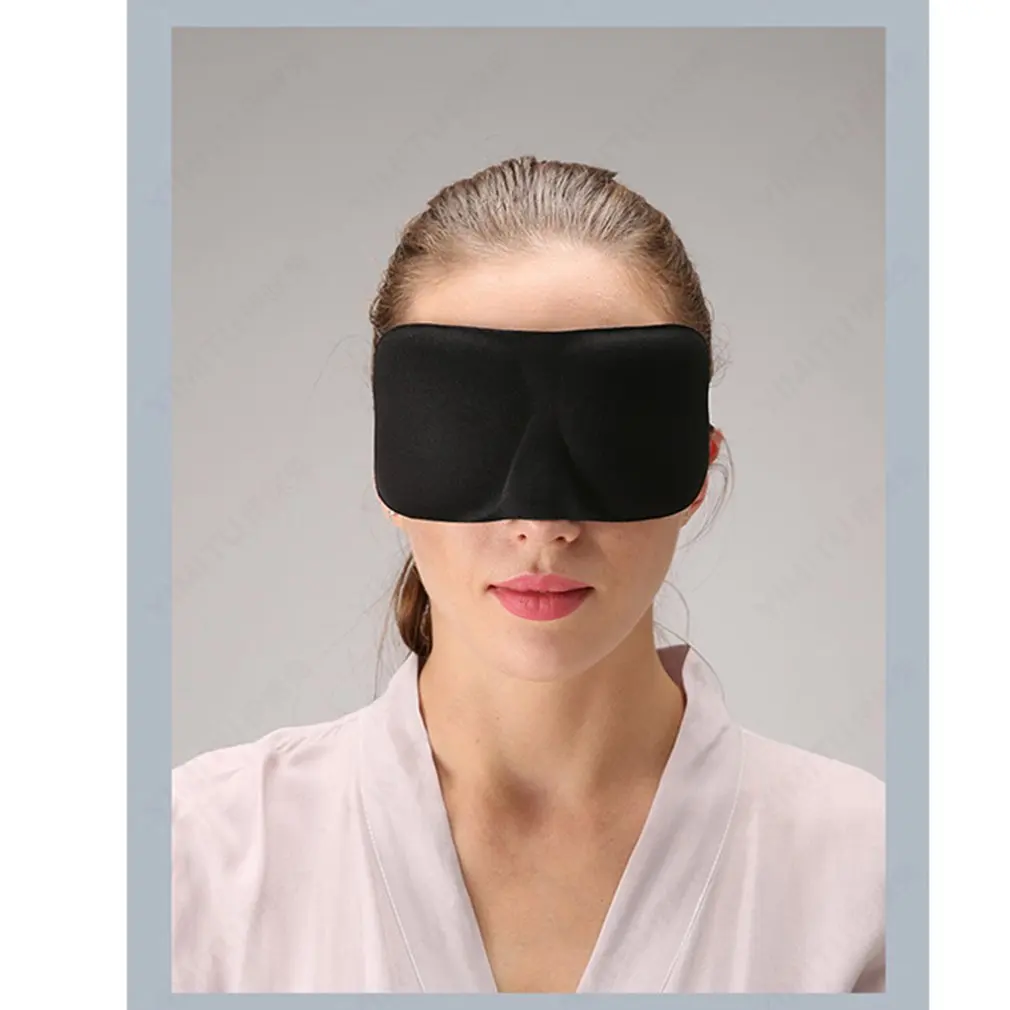 Маска для сна с трехмерным дышащим стереодизайном для расслабления глаз и лица.