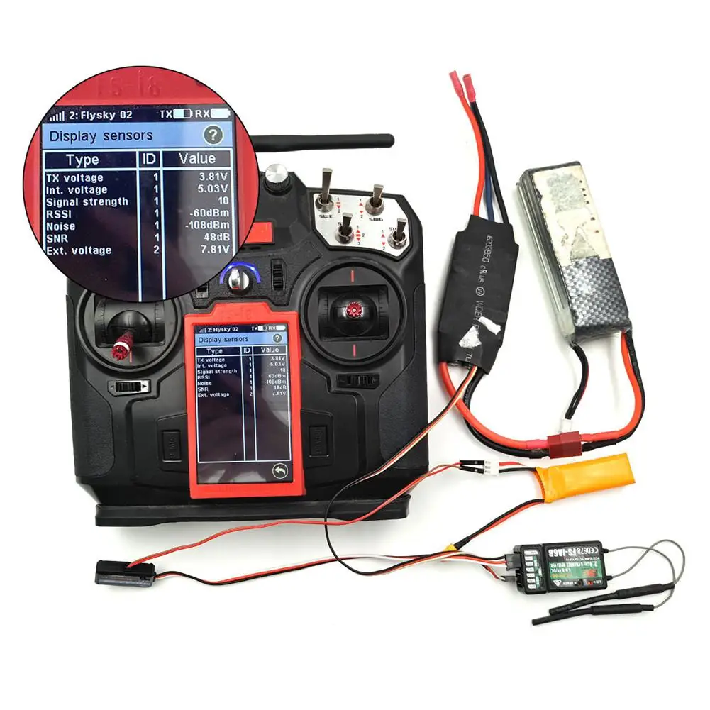 rctown flysky fs cvt01 cvt01 модуль сбора напряжен