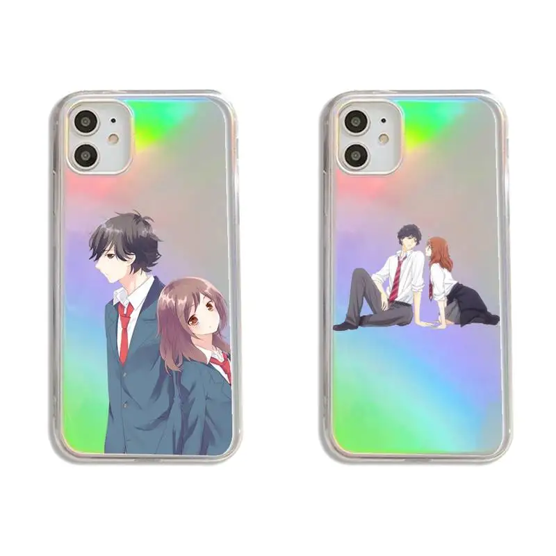 

Ao Haru Ride Japan anime Phone Case Transparent for iPhone 7 8 11 12 se 2020 mini pro X XS XR MAX Plus