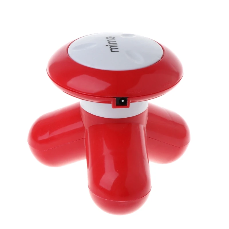 

New 1pc Multi-color Mini Electric Handled Wave Vibrating Massager USB Full Body
