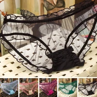 mesh womens panties sexy see through lace panties girls sexy low waist triangle womens panties seamless thong underwear