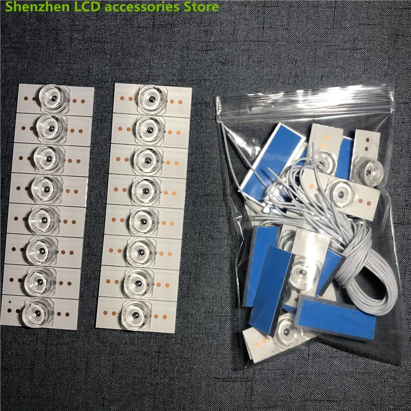 

80PCS 6V SMD Lamp Beads with Optical Lens Fliter for LED TV Repair 43Q3T/50Q3T/55Q3T/58Q3T/60Q3T/65Q3T 100%NEW
