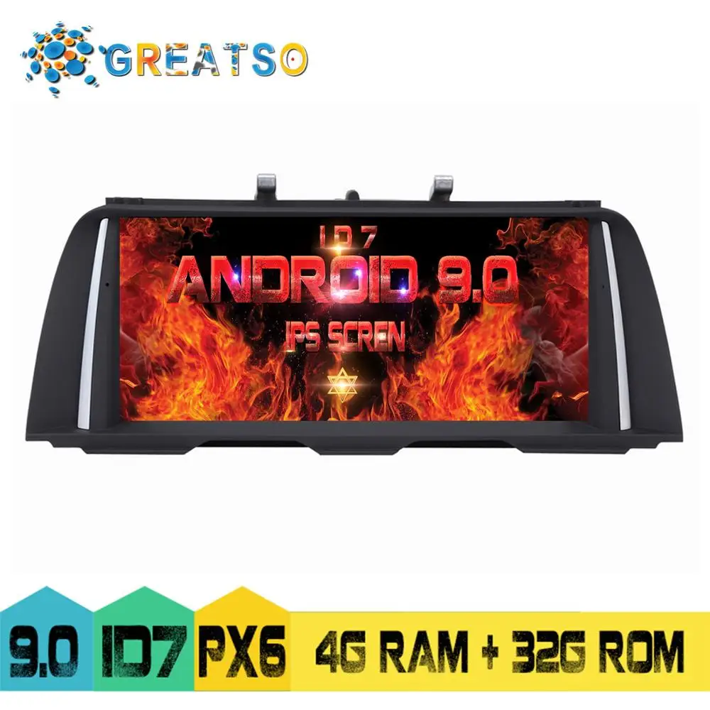 Шесть ядер Android 9 0 автомобильный аудио DVD для BMW 5 серии F10/F11 оригинальная CIC