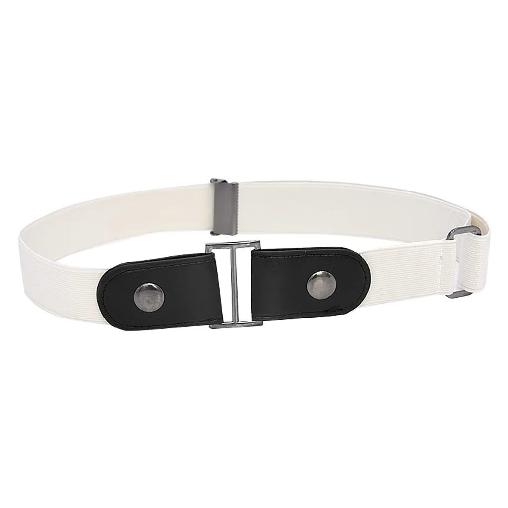Belt Without Buckle Elastic Belts For Women Stretch Riem Men Jeans Cintos Extensible Kids Boys Girls Cinturon Mujer Magic | Аксессуары