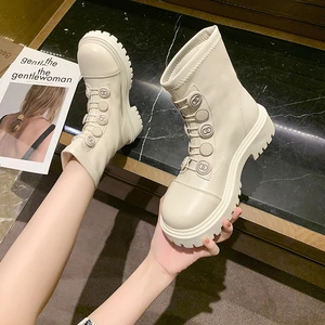 2021 Autumn and Winter New Martin Boots Fashion Trend Womens Short Boots Casual Comfortable Women Boots  Fashion Boots Shoes