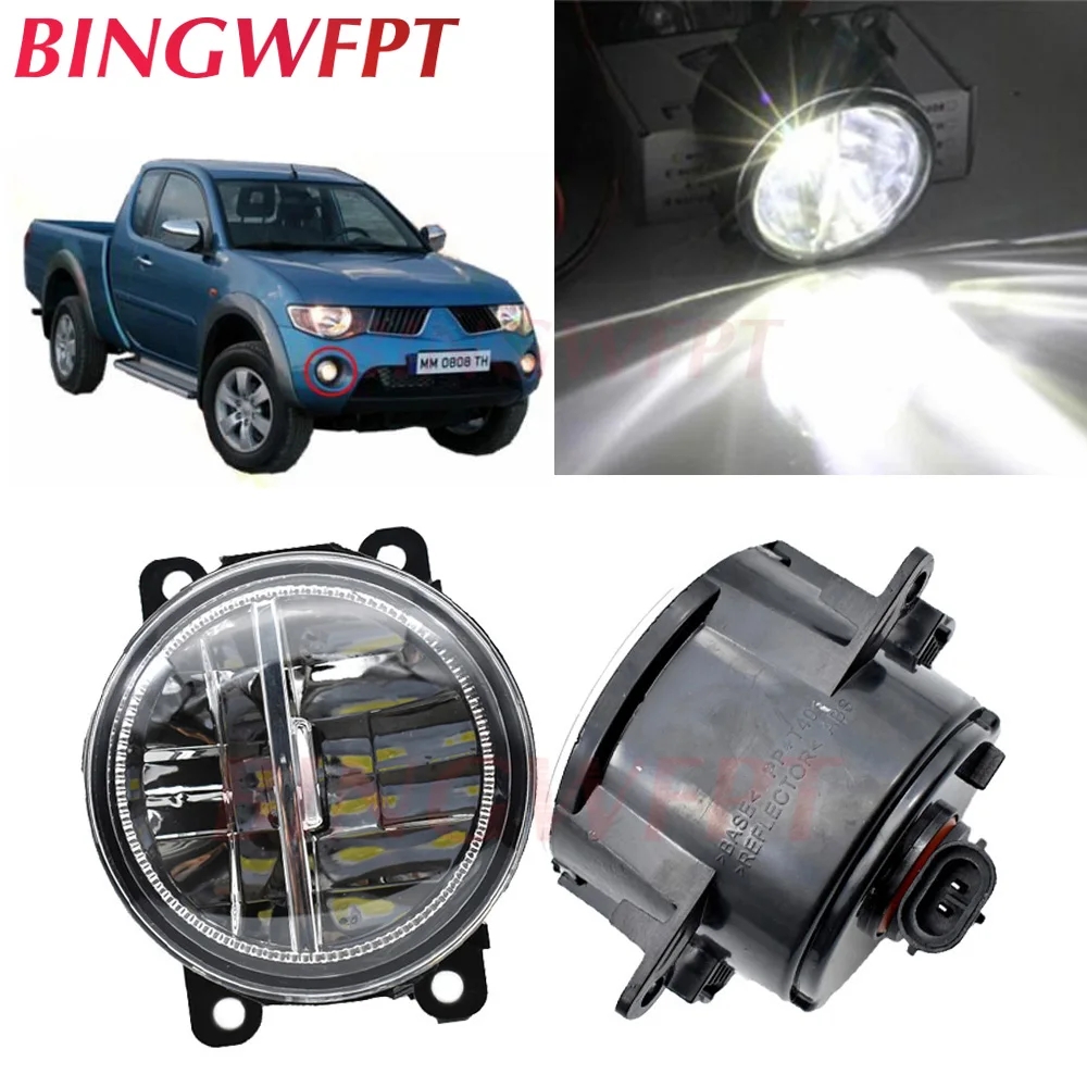2 шт./лот автомобильный передний бампер светодиодные противотуманные фары для
