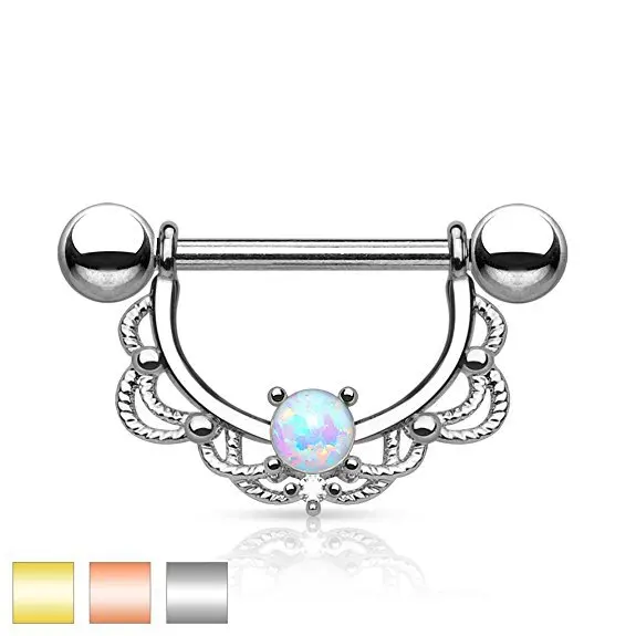 

Hot Sale Nipple Ring Adhesive Nail Stainless Steel Puncture Nipple Ring Breastpin Body Jewelry