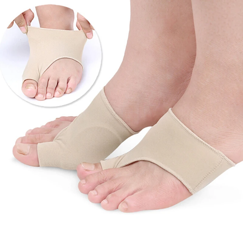 

1Pair Adjuster Toe Separator Hallux Valgus Bunion Corrector Orthotics Feet Bone Thumb Correction Pedicure Sock Straightener