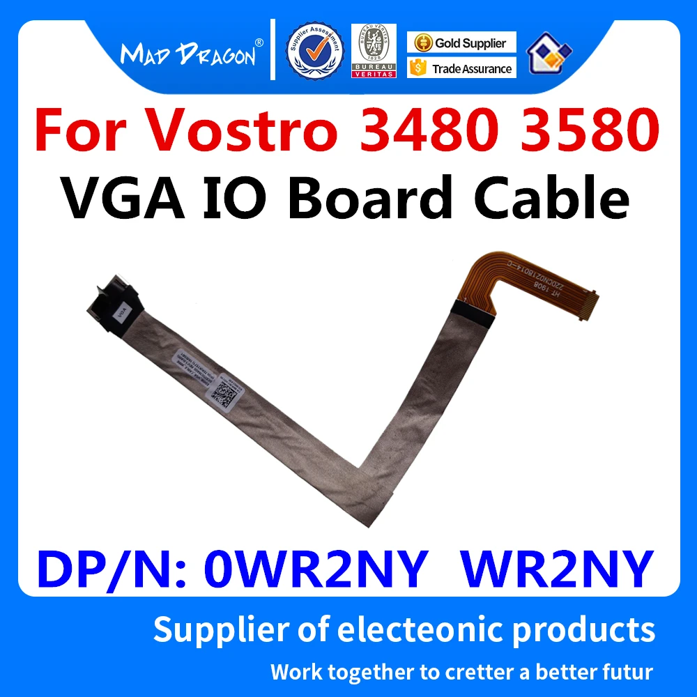 Новый оригинальный кабель VGA IO Плата ввода вывода для Dell Vostro 3480 3580 V3480 V3580 EDI5B 0WR2NY