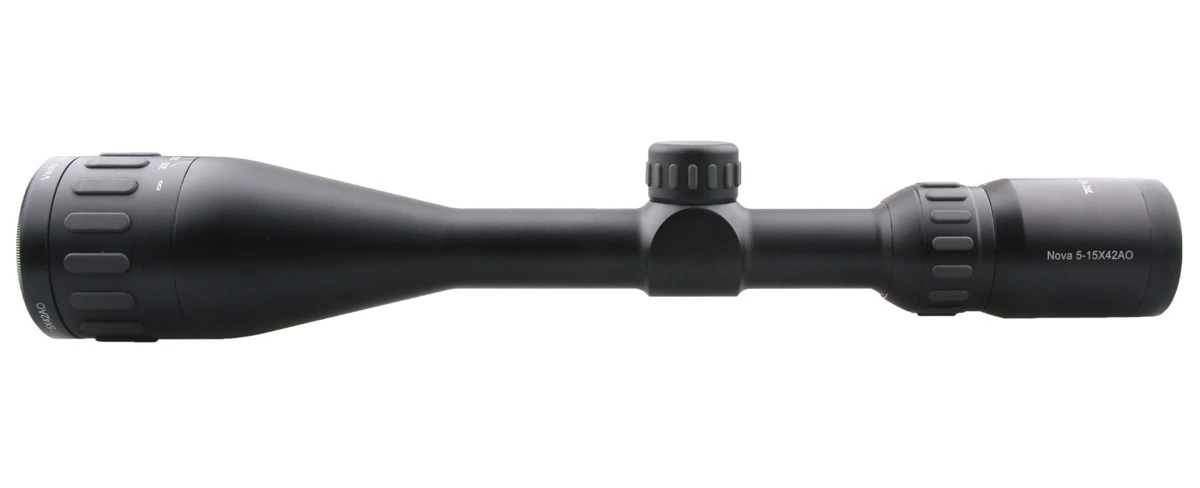 Векторная оптика Nova 5-15x42mm AO Регулируемый объективный прицел BDC Сетка ружье с телескопическим прицелом прицел матовый для охоты съемки