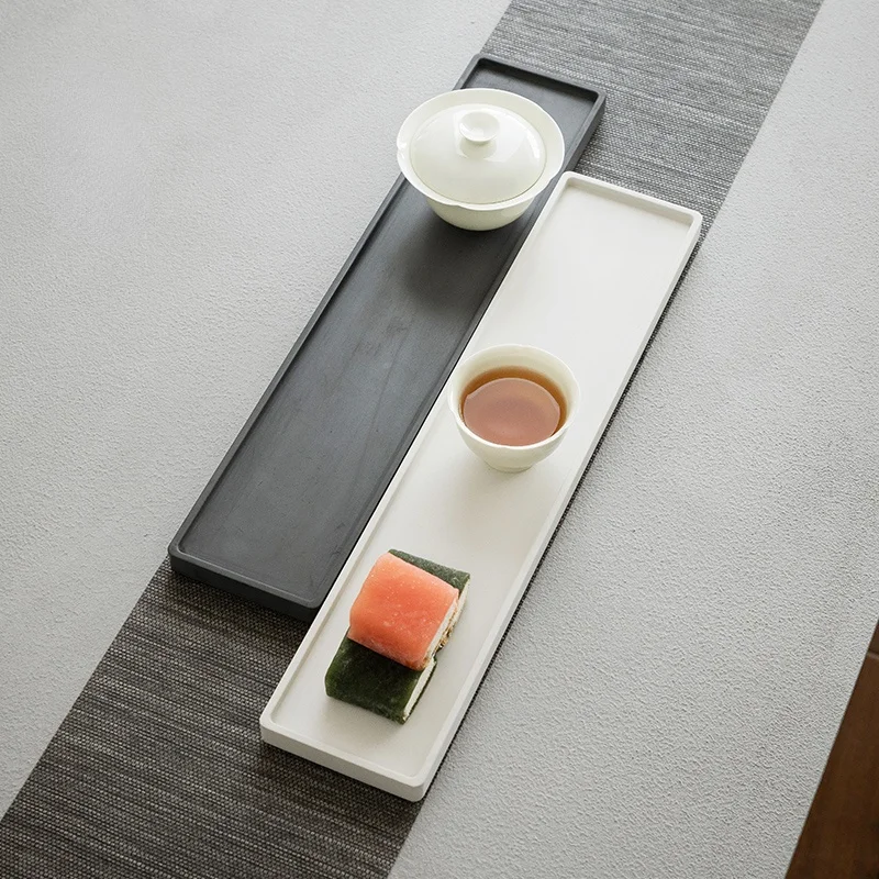 

Chinese Afternoon Tea Tray Stone Decoracion Tea Ceremony Food Servingtea Tray Coffee Plateau De Service Tea Set Supplies DE50CP