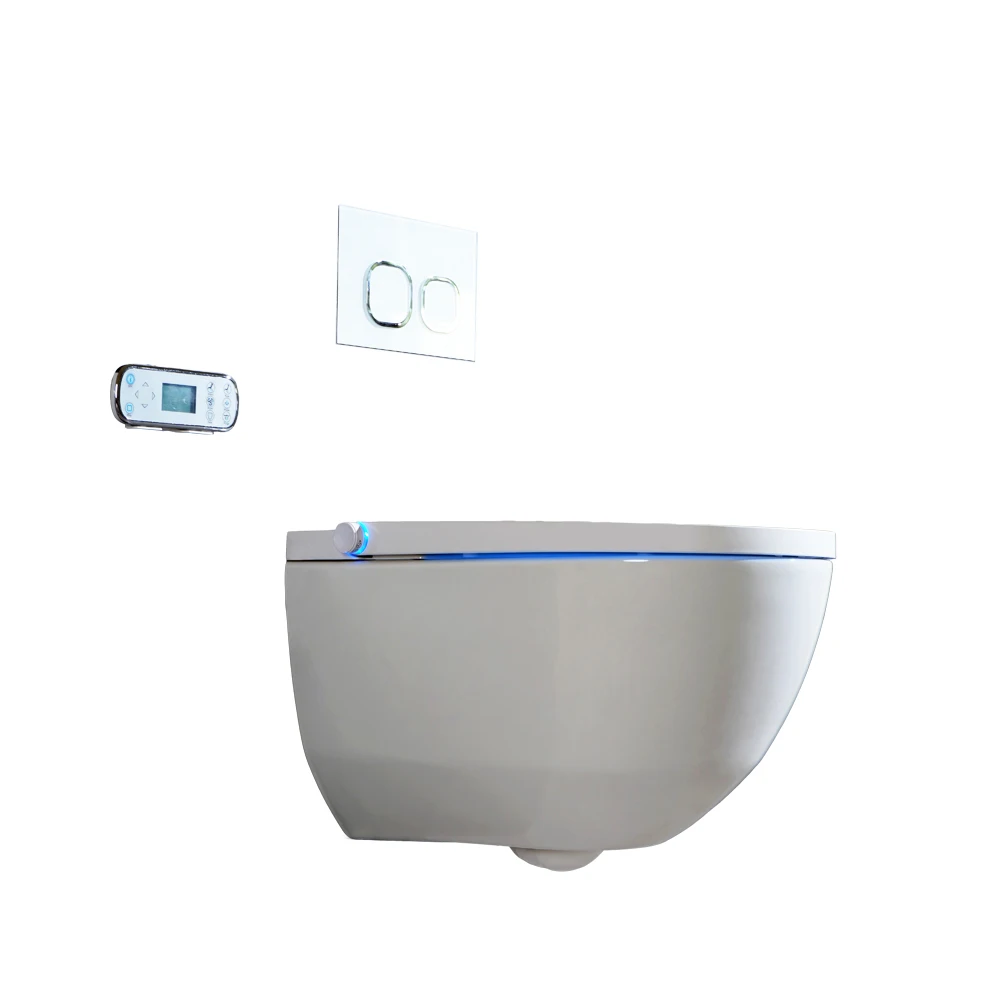 

2019 new made wc hanging electronic toilet ceramic wall hung intelligent toilet