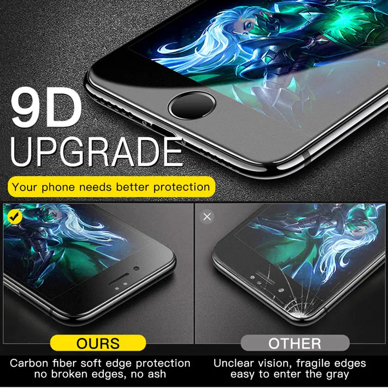 Матовое закаленное стекло 9D для Samsung Galaxy A50 A70 A51 A71 A01 A11 A31 A81 A91 A10E A20E A10S A20S с защитой