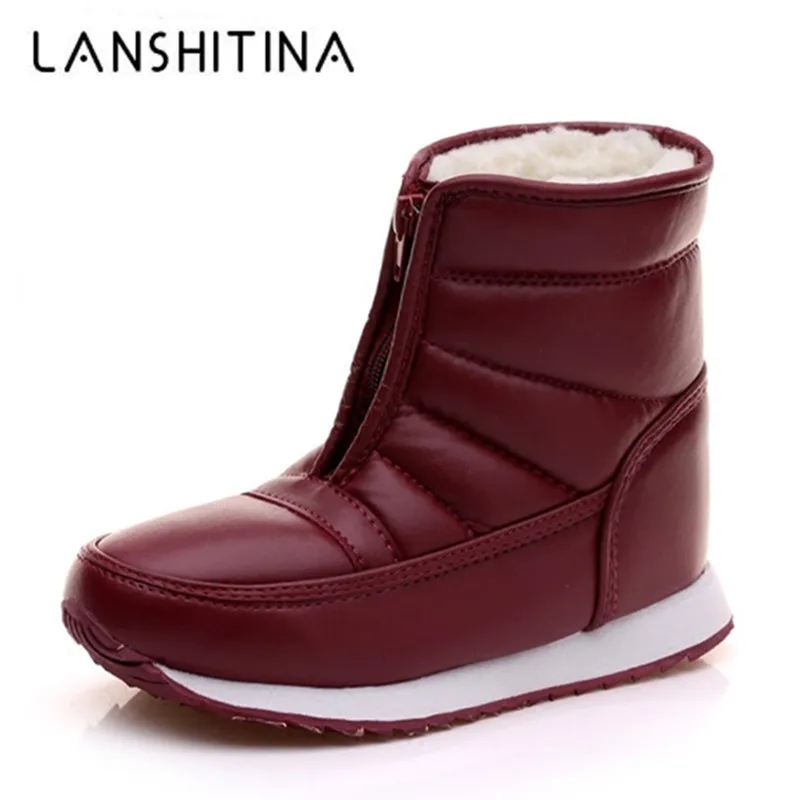 Женские ботинки коллекция 2019 года российские зимние водонепроницаемые