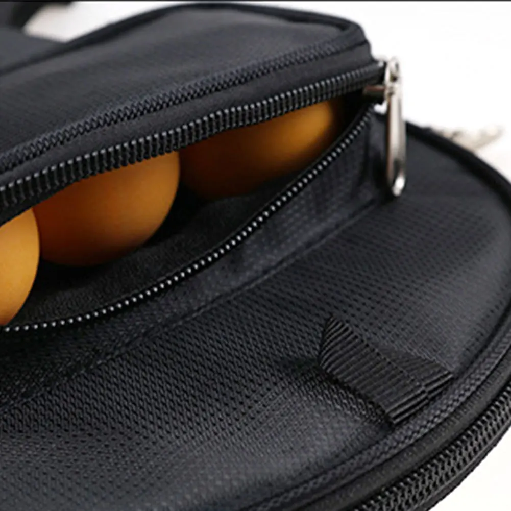 Oxford Cloth Protective Table Tennis Racket Bag Gourd Shape Pingpong Case Training Accessories Equipment Professional Waterproof | Спорт и