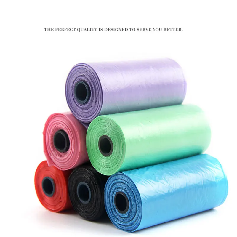 1 рулон/20 шт мусорный мешок для сбора мусора от домашних животных пластиковые