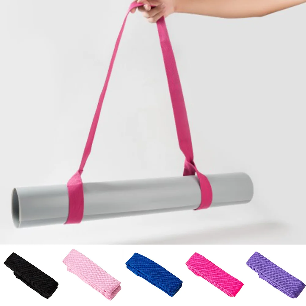 

Высококачественный ремень для коврика для йоги регулируемый спортивный ремень для ношения на плече ремень для упражнений эластичный Фитне...
