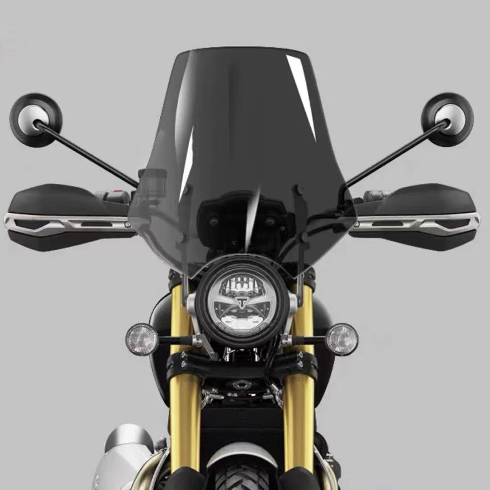 Ветровое стекло 45 см для Triumph Street Twin Bonneville Scrambler 1200 XE XC ветровое мотоцикла ветровой