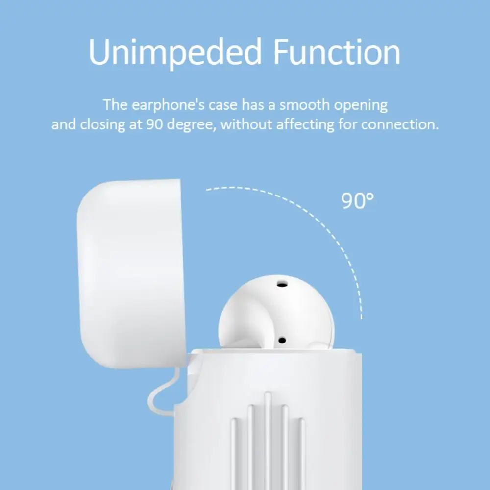 Силиконовый чехол для huawei FreeBuds 2 защитный наушников силиконовые контейнеры