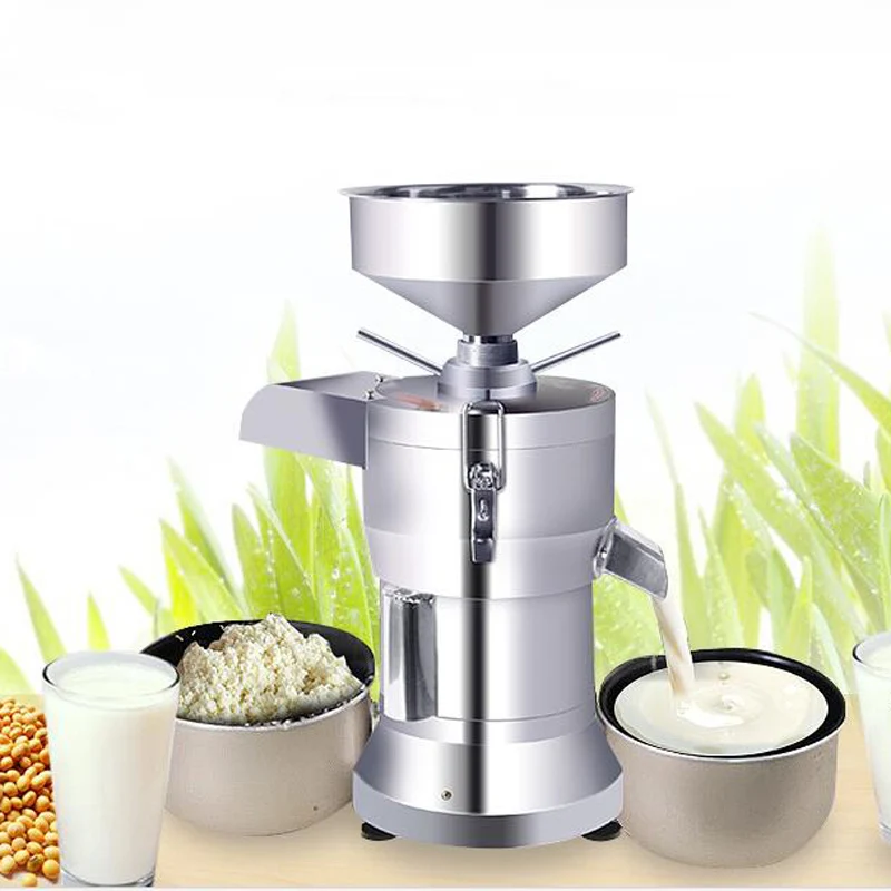 

High-power soybean milk machine commercial grinding automatic slurry self-separating refining machine tofu machine