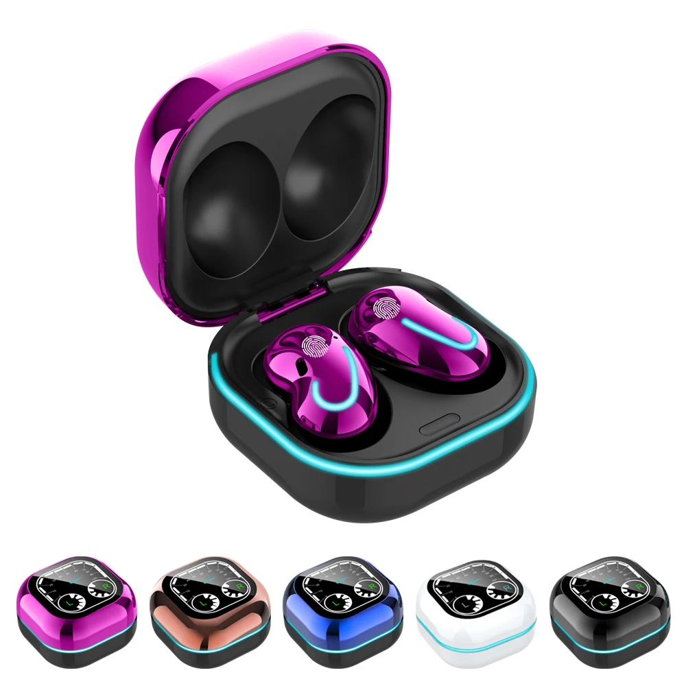 Беспроводные наушники Bluetooth со светодиодным дисплеем игровая гарнитура