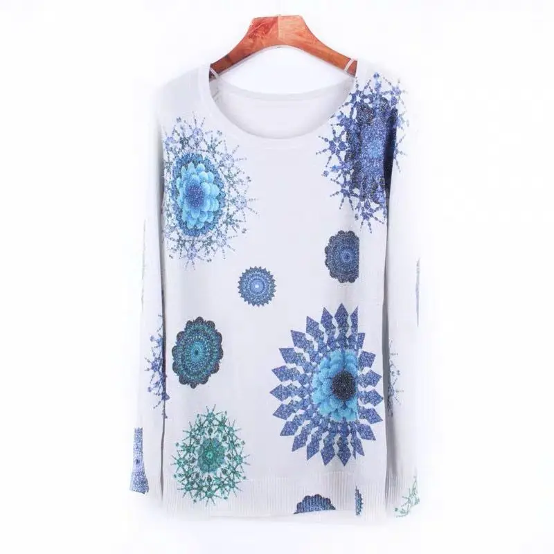 9 DESIGUAL испанские весенние и осенние тонкие средние и длинные вязаные свитера xs-xxl - Цвет: 9