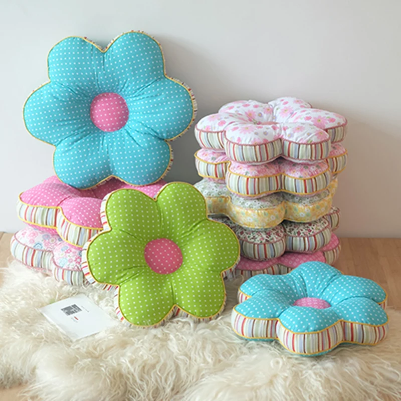 Творческий 3D цветок Подушка на стул сидение толстый и ягодиц после родов сидя Pad