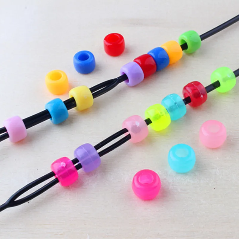Aguja de tracci&oacute;n port&aacute;til para mo&ntilde;o de pelo, herramienta de mo&ntilde;o Manual para uso especial para ni&ntilde;os con cuentas, accesorios de beb&eacute; ni&ntilde;a, diadema, 2 uds.-1