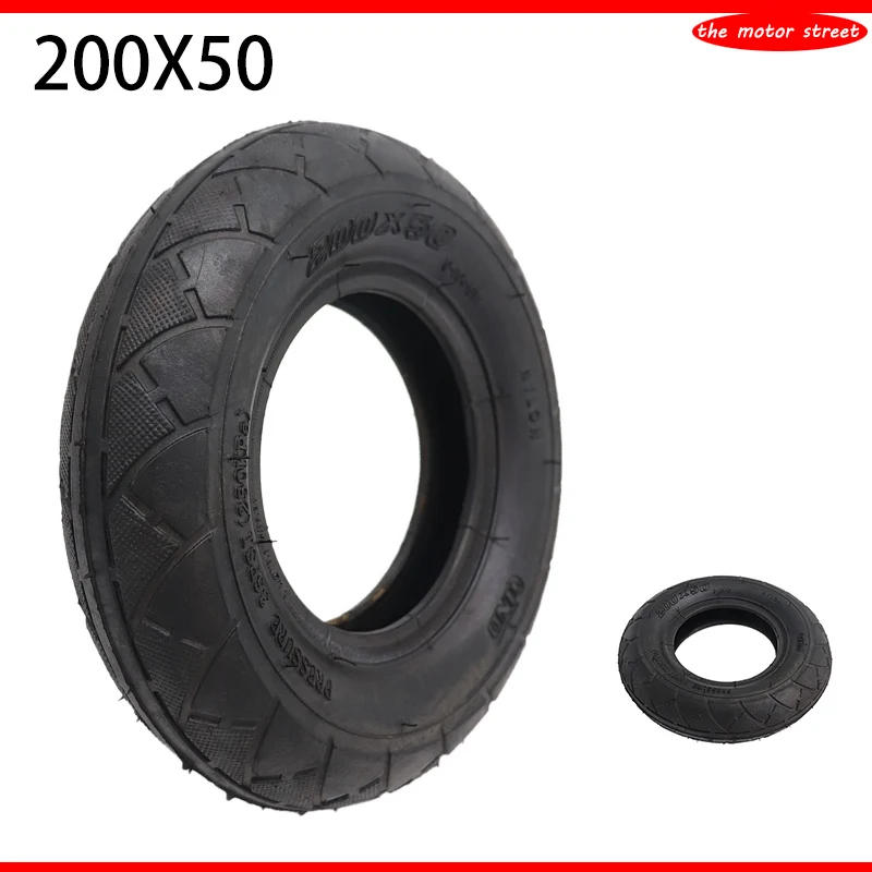 

8 inch 8x2 200x50 Outer Tire Pneumatic Wheel Off-Road Tyre for Electric Scooter Electric Gas Scooter Mountain Scooter
