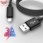 Micro USB кабель MUSTTRUE 3A для Xiaomi Redmi Note 4 Samsung S7 Huawei P7, кабель для быстрой зарядки, USB кабель для планшета, USB кабель для мобильного телефона