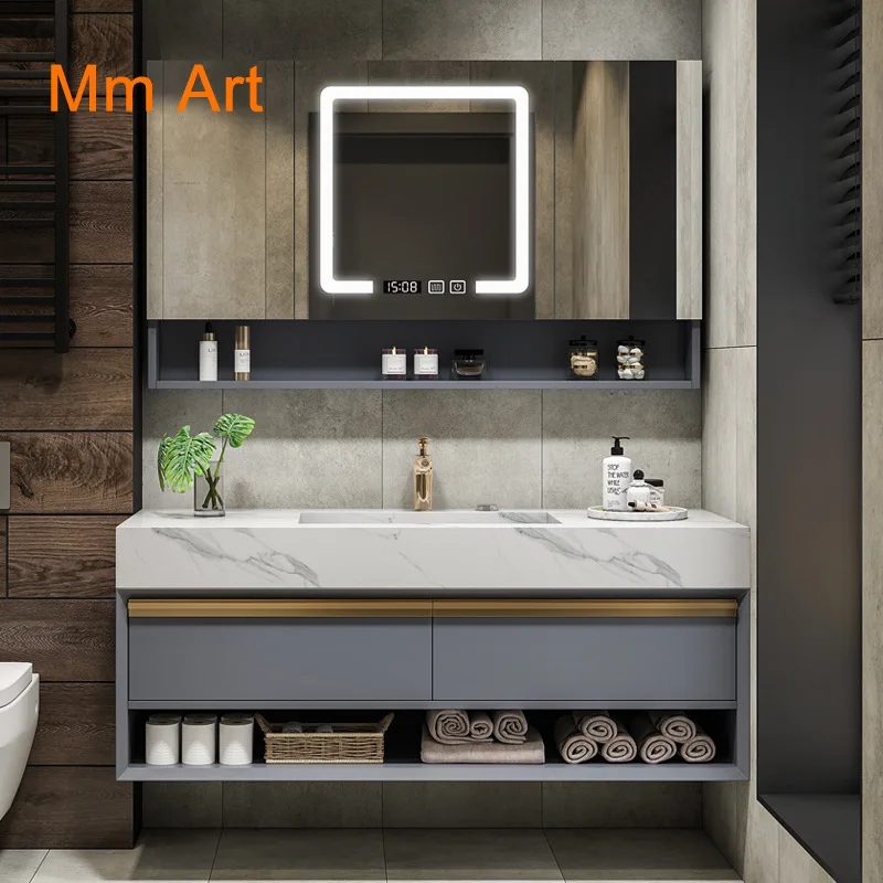 New Design Beautiful Bathroom Furniture Modern Wash Basin Vanity Units |