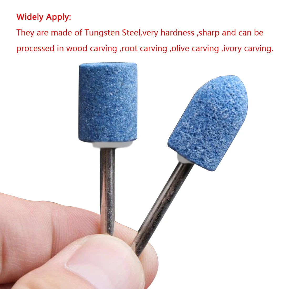

10pcs Polishing Head Wheel Head Abrasive Mounted Stone For Dremel Rotary Power Tools Electric Grinding Stone Dremel Accessories