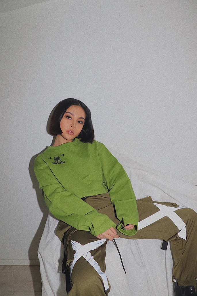 Новинка 2019 модная повседневная женская одежда свободная уличная танцевальная