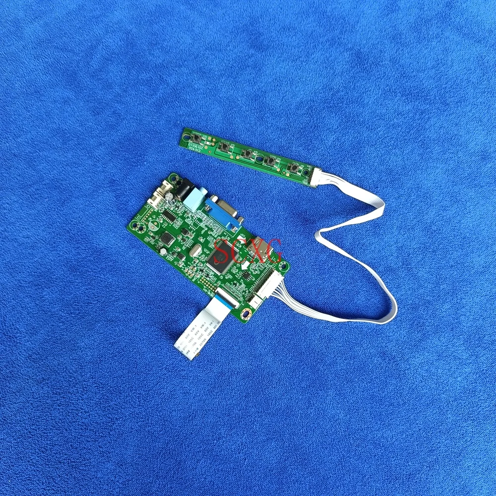 

Screen Controller Board Drive Kit HDMI-compatible+VGA For LQ140K1JX01 M140NWR4 R1 M140NWR6 R2/R3 LED PC LCD EDP 30 Pin 1366*768
