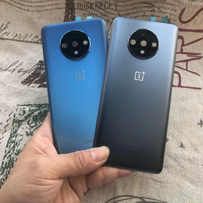 Задний корпус 7T для Oneplus One Plus стеклянная задняя крышка ремонт Замена батарейного