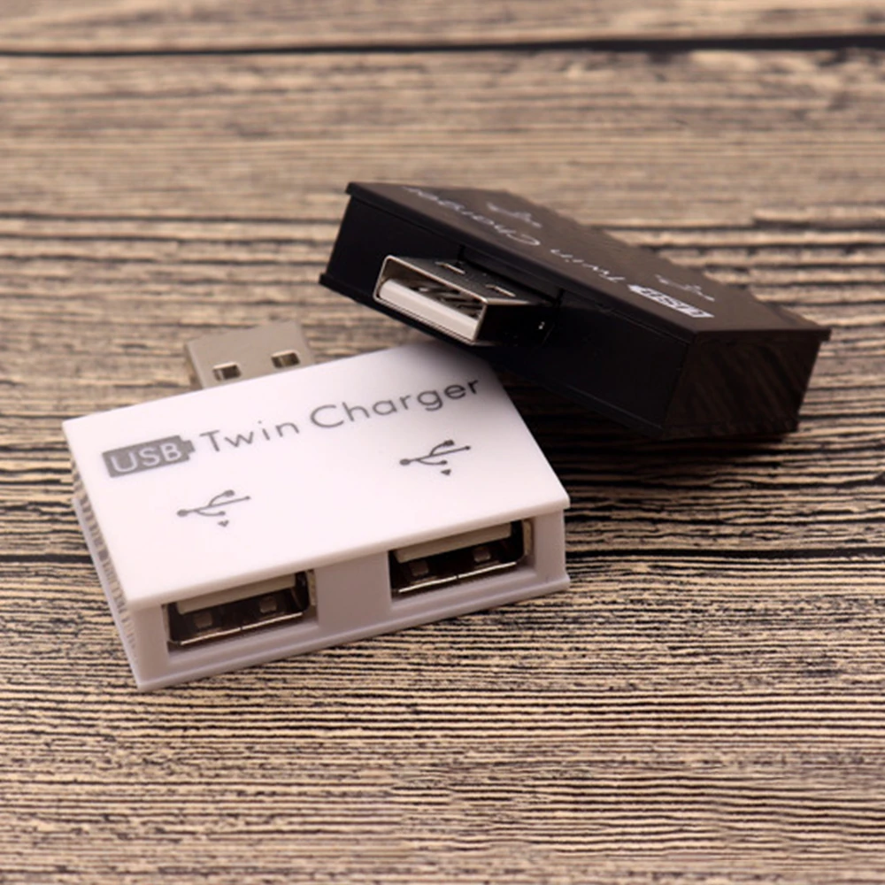 Мини usb хаб 2 Порты и разъёмы Зарядное устройство Hub адаптер Лидер продаж Новые