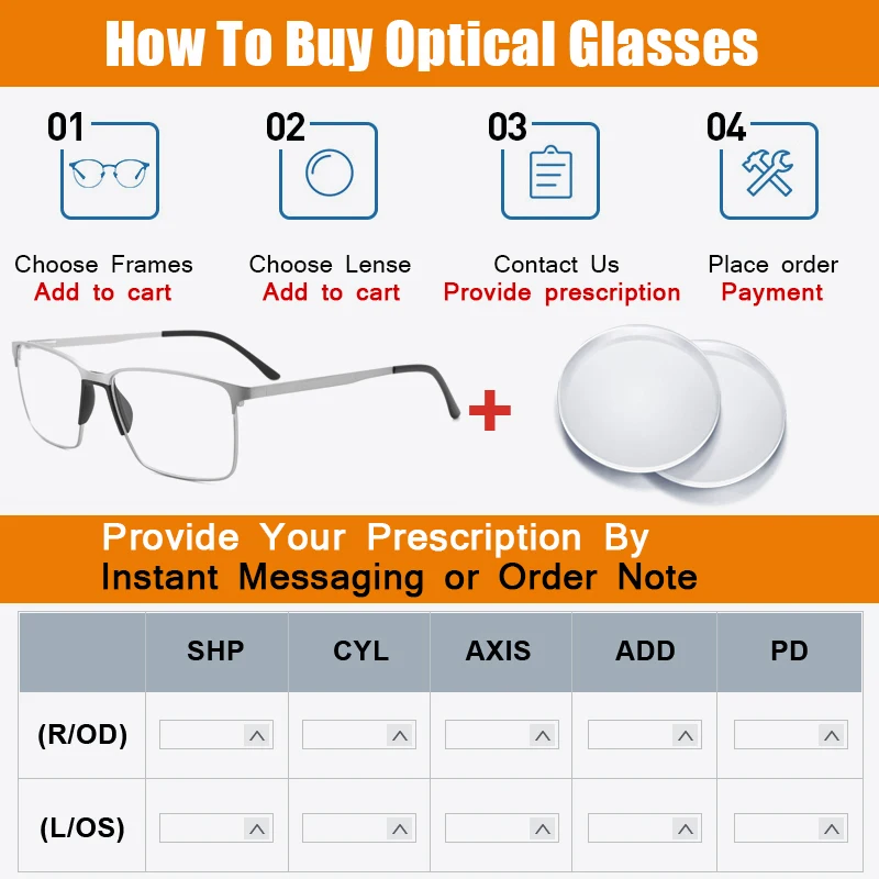 glasses frame men alloy prescription glasses blue light glasses myopia glasses square metal eyeglasses men computer glasses free global shipping