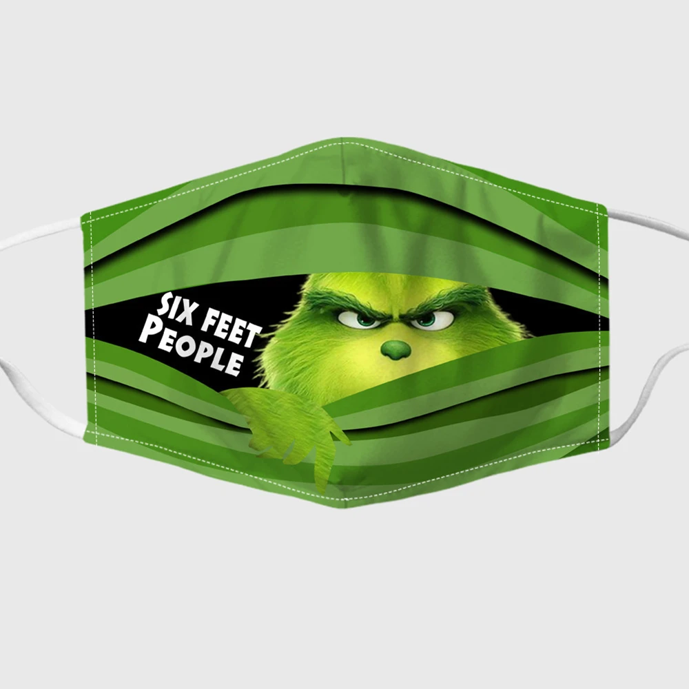 Мультяшная пленка 3d печать унисекс Крышка для рта Защита дышащая мягкая удобная