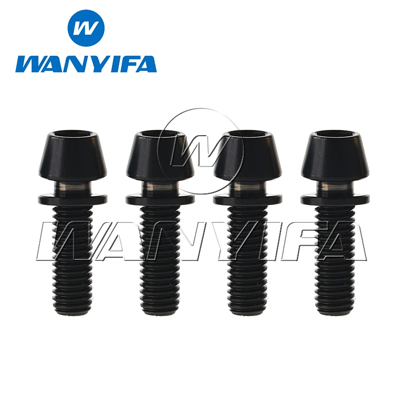 Титановые болты Wanyifa M5 x 16 18 20 мм Gold Rainbow Ti с шайбами бесплатная доставка|titanium bolts