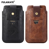 fulaikate 4 7 6 4%e2%80%9c two layers waist bag for smart phone card pocket mobile phone case climbing pouch mens simple universal bag
