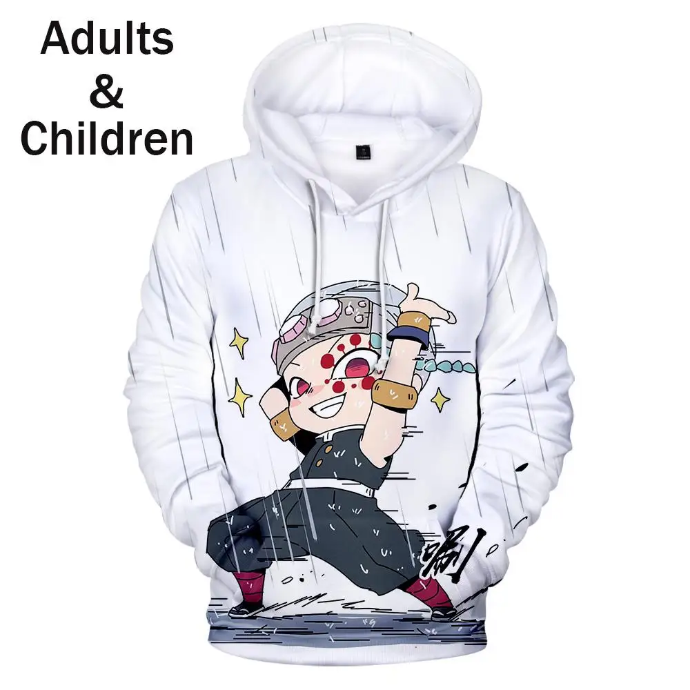 

Hot Sale Fashion 3D Demon Slayer Hoodies Men Women Sweatshirts Comic Kimetsu no Yaiba Kids Pullovers Casual Boys Girls Hoodies