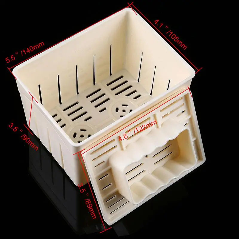 С сепаратором Tofu Frame Mold коробка Производитель DIY Box DIY|Инструмент для удаления